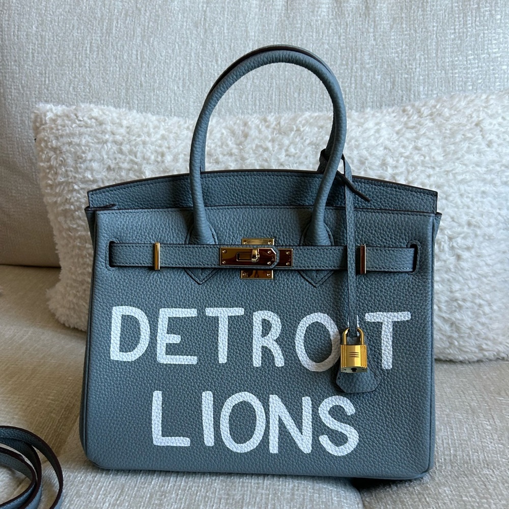 Luxury Inspired Detroit Lions Bag